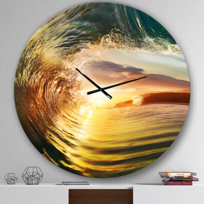 Coastal Wall Clock