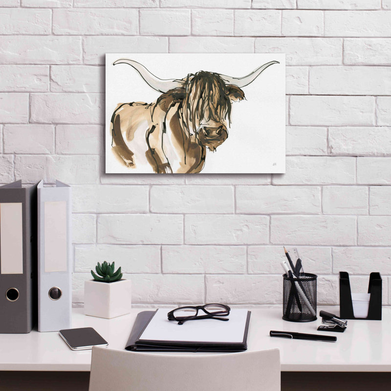«Epic Graffiti 'Highlander I» par Chris Paschke, impression sur toile, H 12 po x l 18 po x P 0,75 po