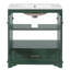 Meuble-lavabo opulent de 30 po avec lavabo en céramique, 2 grandes portes à fermeture douce et armoire de rangement en bois massif