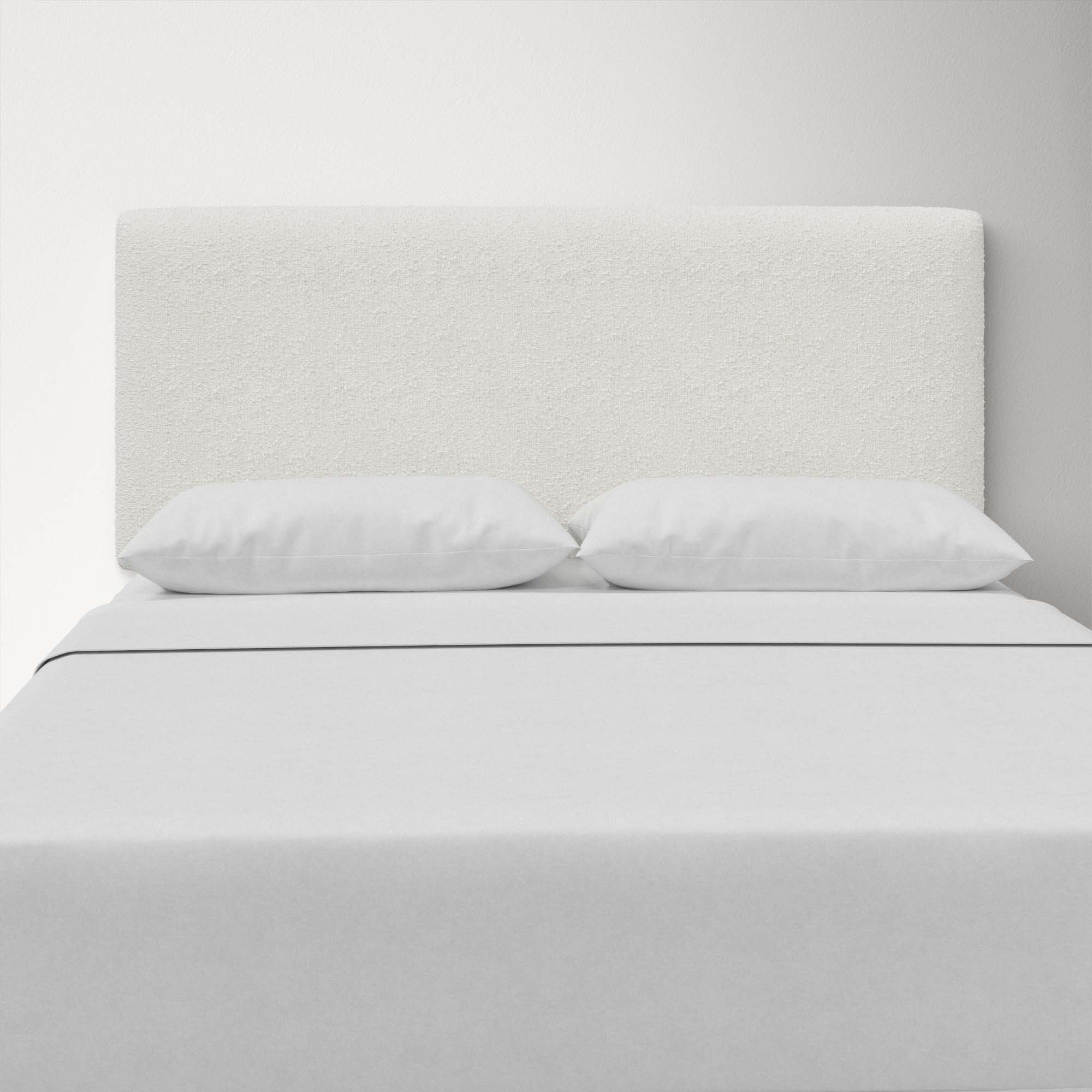 Eisley Upholstered Headboard, Classic Snow Boucle, Full