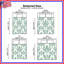 Green Leafy Damask Bedding Damask Bedspread Pattern-125233152