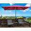 Parasol Taibah 120 avec contrepoids inclus-274545339