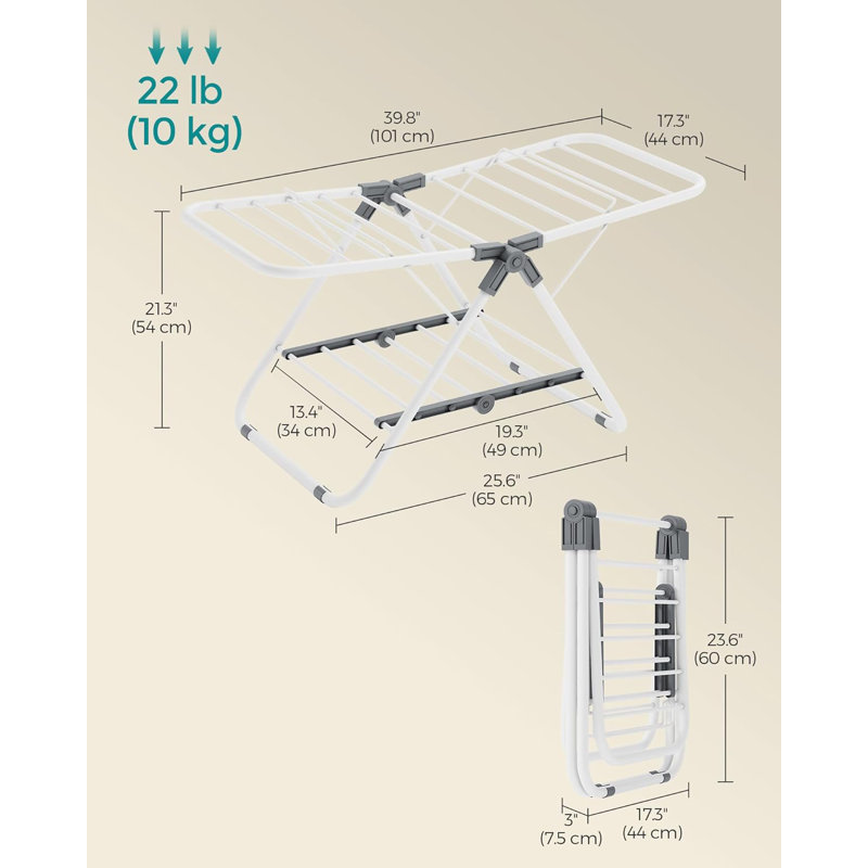 Plastic Foldable Gullwing Drying Rack