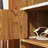 Expandable And Removable Eight-Door Woodgrain Shoe Cabinet