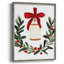 «Christmas Holiday Art» CMII, reproduction d'art encadrée - bois massif XMA171666-1491369384