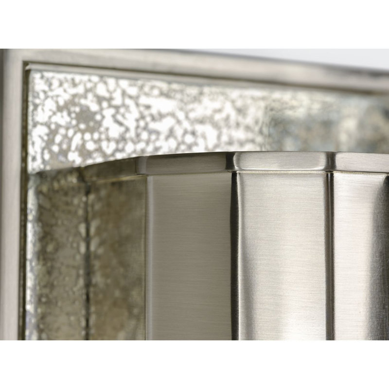 Latigo Bay Steel Flush Mounted Sconce, Brushed Nickel