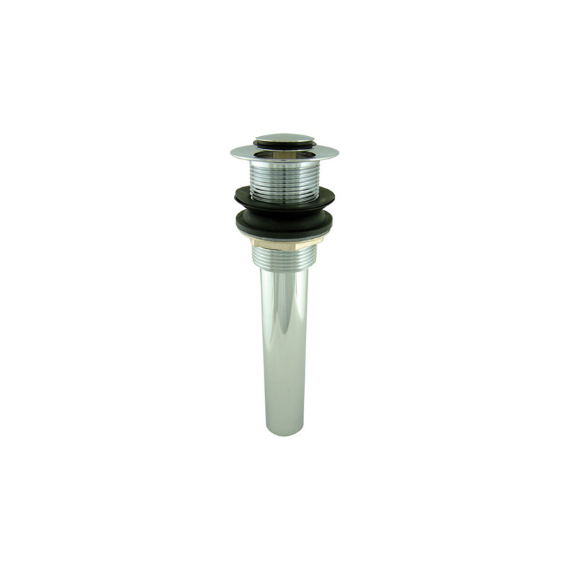 South Beach Pop-Up Bathroom Sink Drain, Polished Chrome