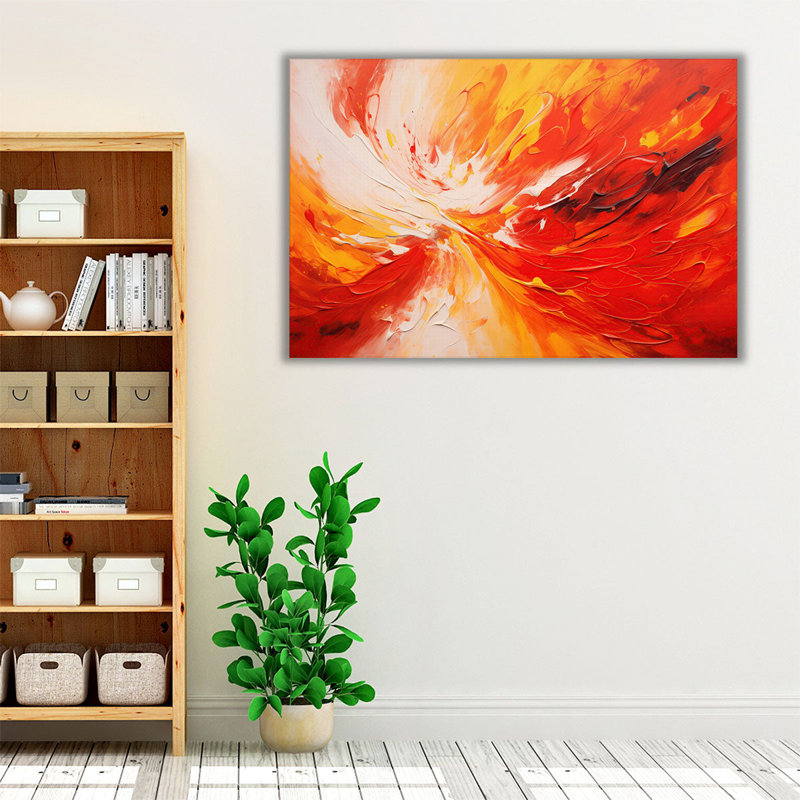 Flame Flare, 20" H x 30" W