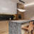 Adrey - 46 Inch LED Island Pendant - Matte Black - Silk Screened Acrylic Lens