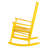 Outdoor Emjay Rocking Solid Wood Chair-1235899770