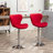 Ellston Upholstered Adjustable Swivel Barstools, Set Of 2-1206992064