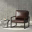Fauteuil en similicuir 24,83 po Eritrea-1012264083