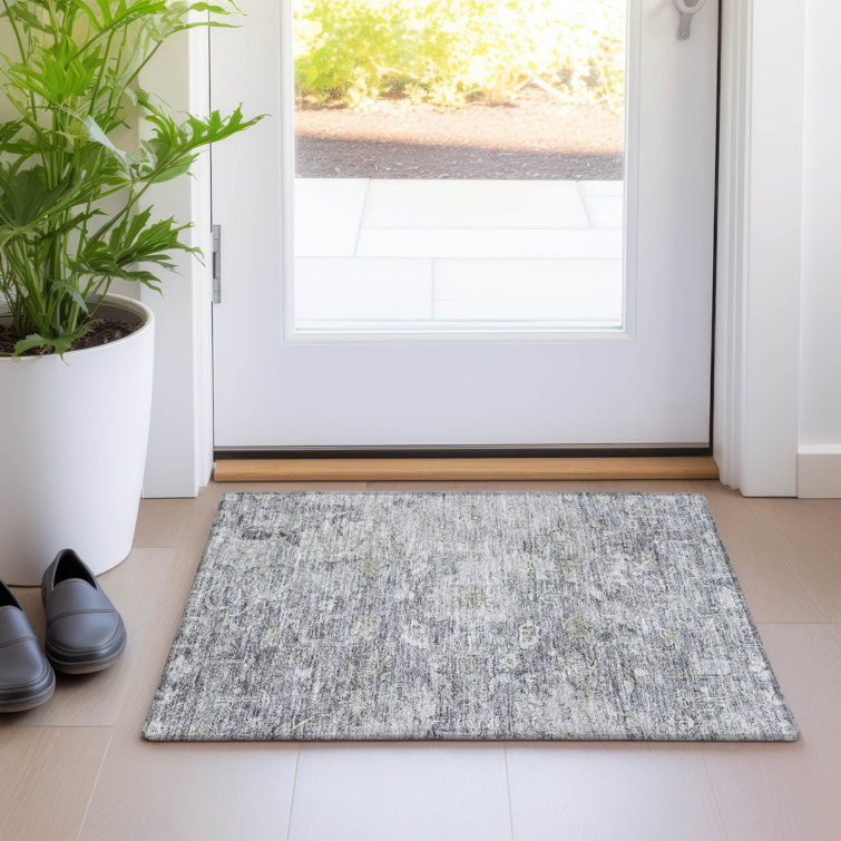 Malchow Washable Oriental Indoor / Outdoor Rug