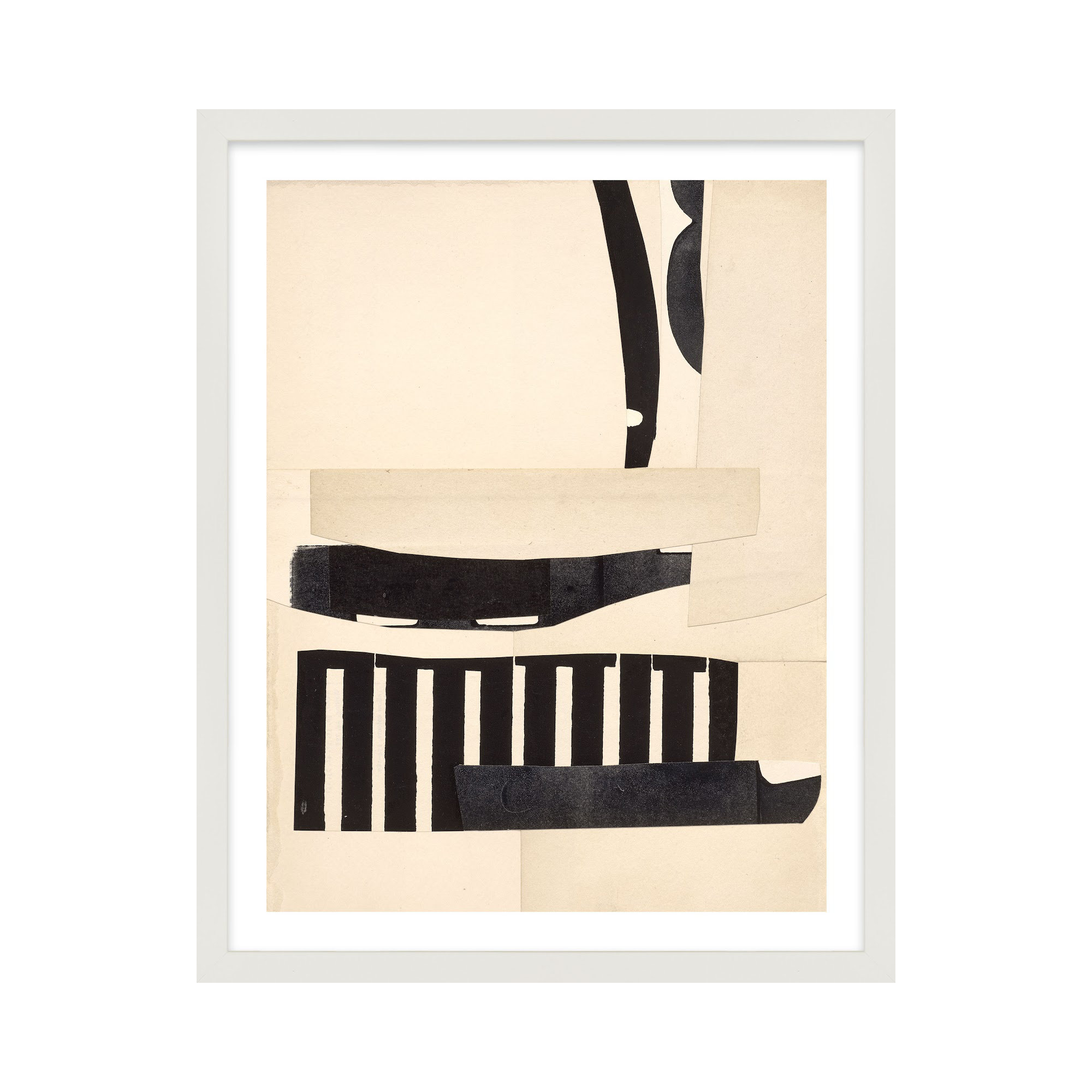 Keep Playing by Driftway Studio, White, 38" H x 30" W x 1.25" D