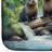 River Otters at Play Dish Drying Mat