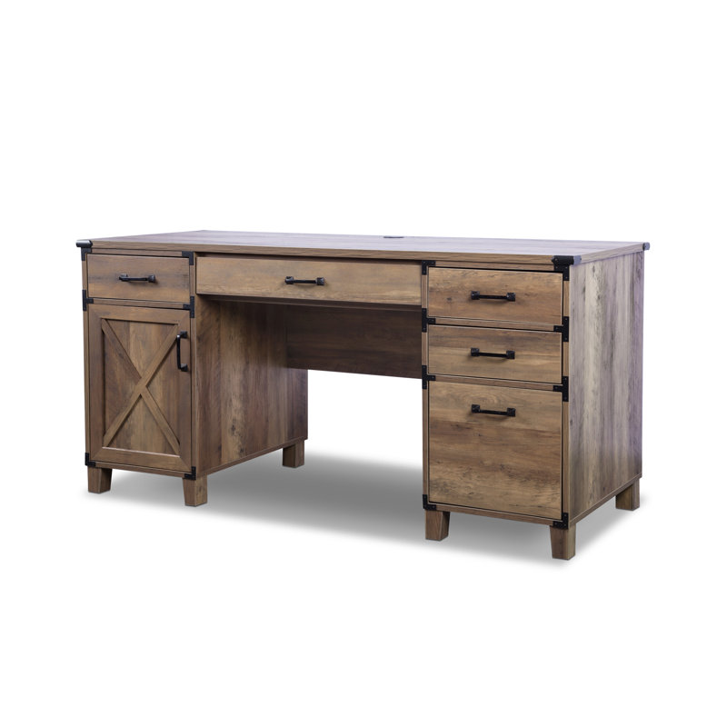 Kelch 59'' Farmhouse Executive Computer Desk