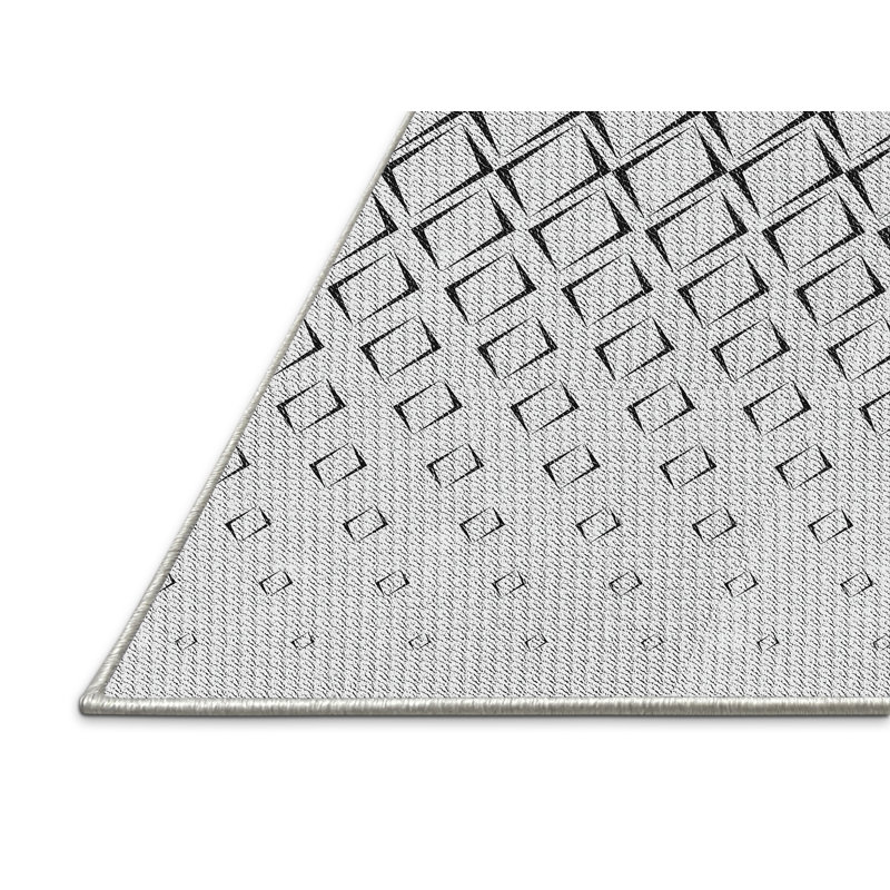 Geometric Indoor Rug, Rectangle 8' x 10'