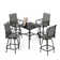 Alyne Square 4 - Person 32" Long Bar Height Dining Set