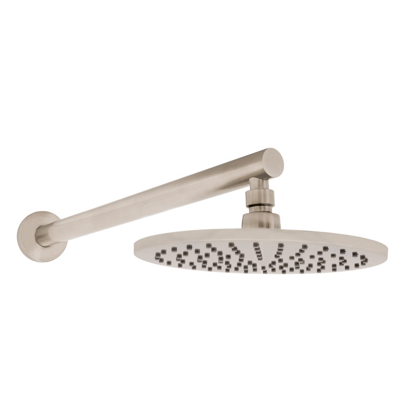Complete Shower System with Rough-in Valve, Brushed Nickel