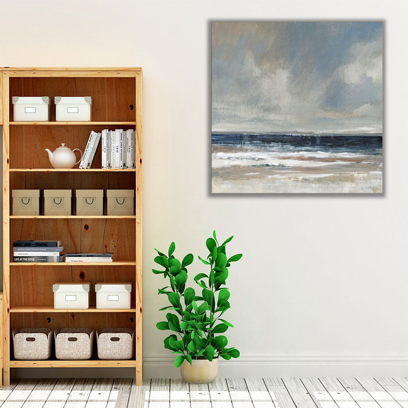 Embellished Distant Land II - reproduction d'art sur toile, H 12 po x l 12 po