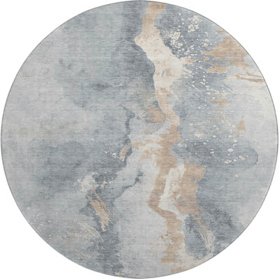 Premium Machine Washable Varroville AMF1712 Abstract Rug