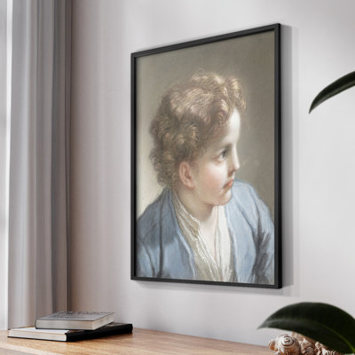 «Vintage Portrait Print Cxxiv» sur papier