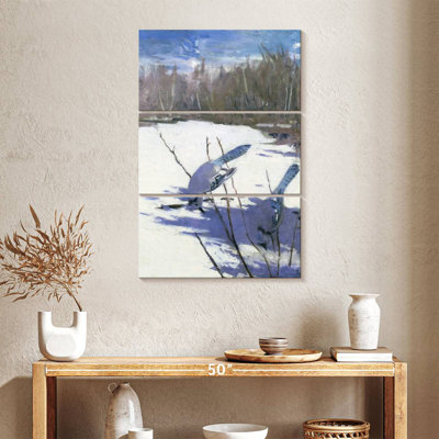 Brampt Blue Jays en hiver