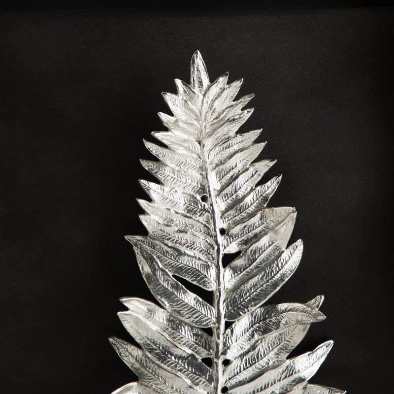 Fern Shadow Box, Silver