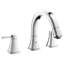 Geneva Deck Mounted Roman Tub Faucet-13664860