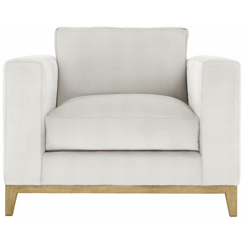 Noel 40" Wide Armchair, Dorado Snow Crypton® Chenille 5558-000, Antique Gold