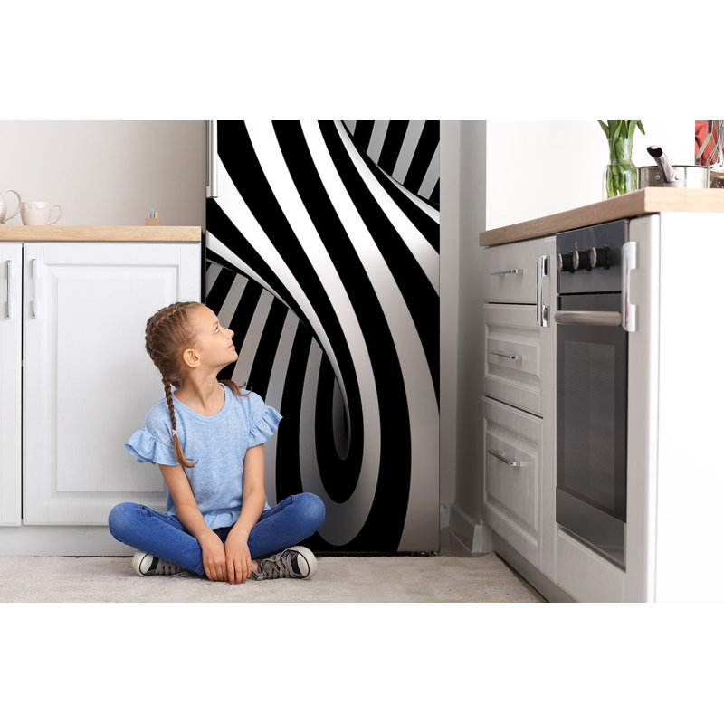Abstract Door Decal