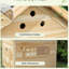 Pet Pet, maison en bois avec toit ouvrable-618618282