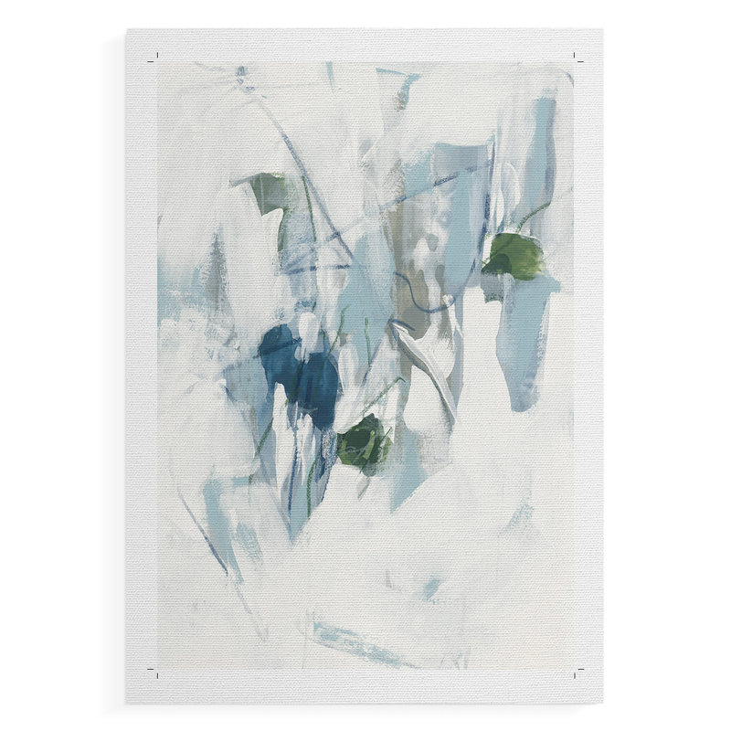 Ice Cavern II - Impression sur toile seulement - NON-CADRE