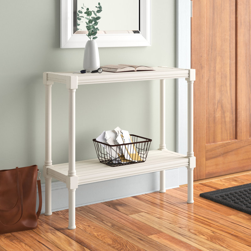 Fluellen 31.5'' Console Table, Distressed White