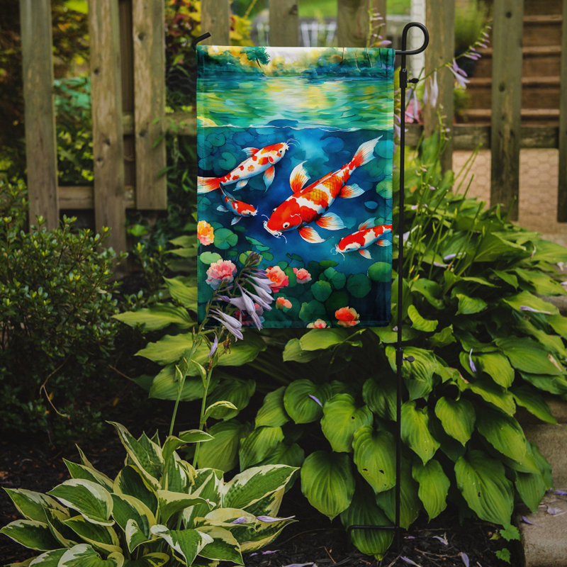 Davidsville Double Sided 15.5'' H x 11.25'' W Polyester Garden Flag