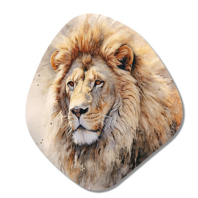 Tayvonne - Lion Nebula Shape Metal Wall Sculpture