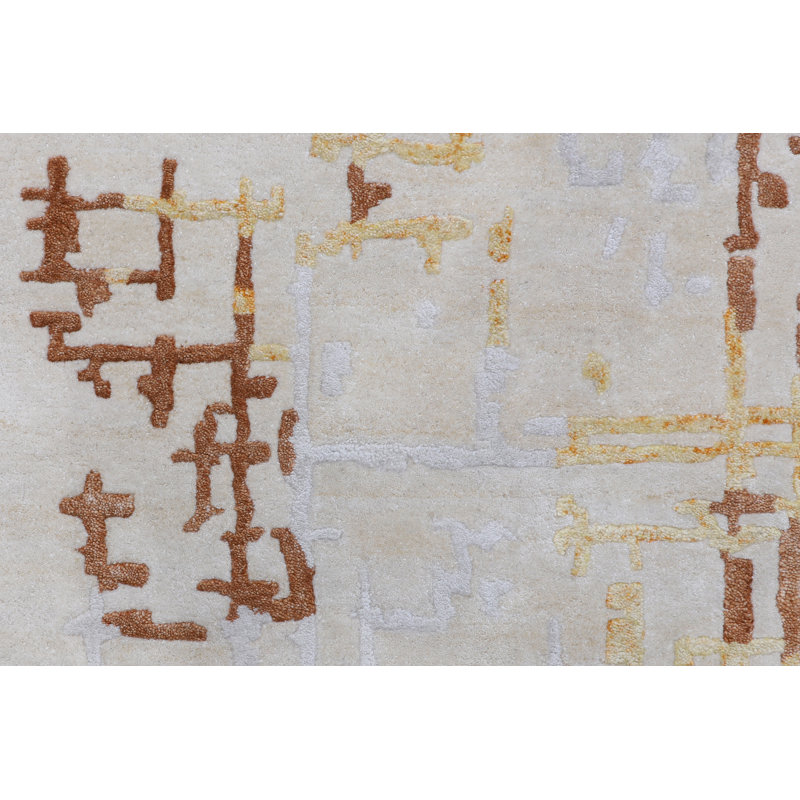 Abstract Area Rug, Rectangle 3' x 5'1"