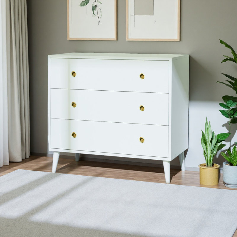 Commode de rangement à 3 tiroirs