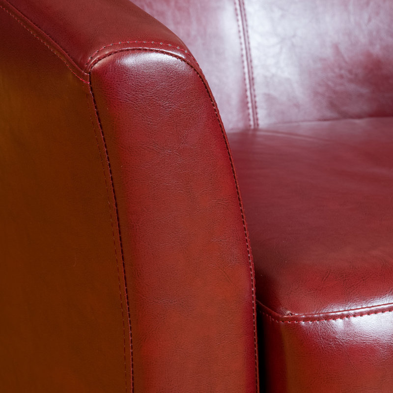 Fauteuil demi-tonneau de 29,5 po Baltes, Bourgogne