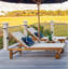 St. Tropez Outdoor Teak Chaise Lounge-91460948