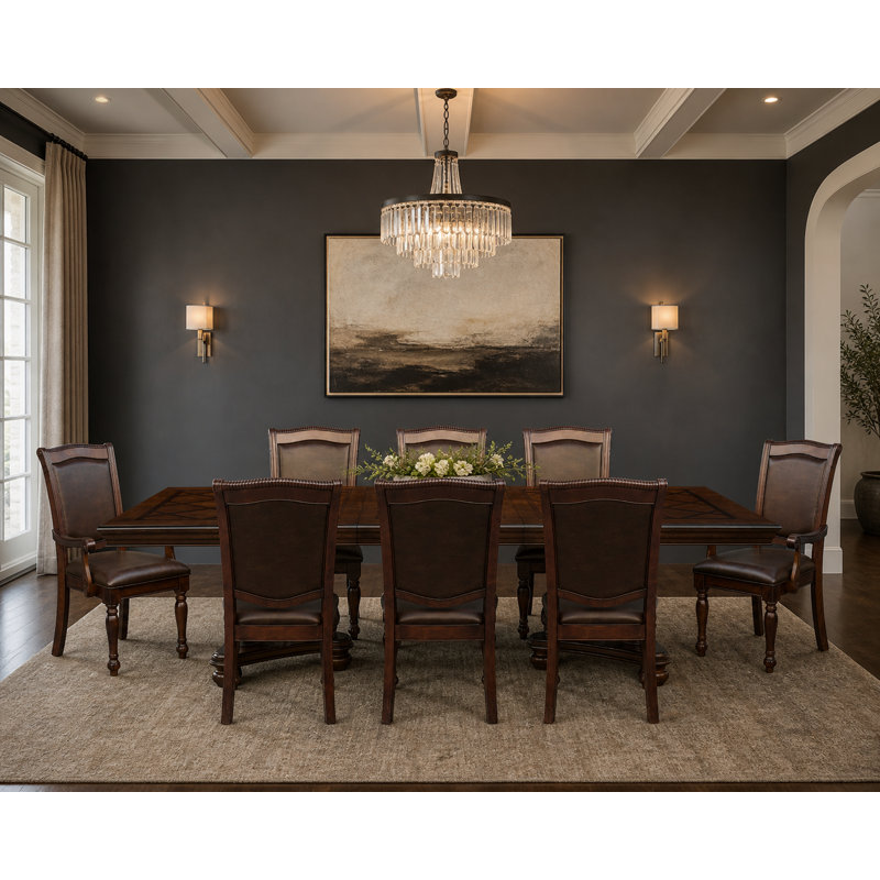 Engles 9-piece Traditional Dining Set