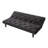 Sofa-to-Bed 66" Velvet Sofa Bed Transforms Seamlessly Convertible Futon Sleeper Oversized Chair Foldable Couch-1100920007