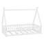 Lit de sol en forme de tente avec design, garde-corps et lattes-1393500689