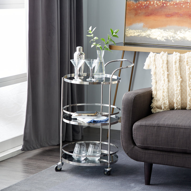 Metal Bar Cart