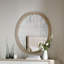 Cascade Round Mirror