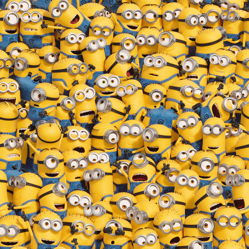 Peinture murale Minions One In A Minion