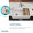 33" L x 20" W Double Basin Farmhouse/Apron Kitchen Sink-23148683