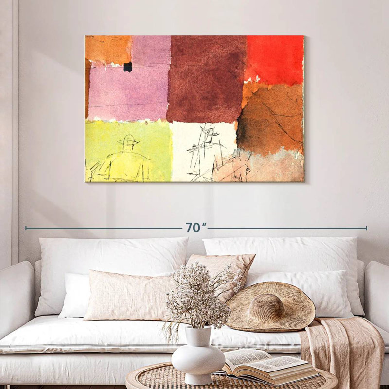 Avery Composition With Figures, 30" H x 45" W