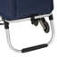 Chariot d'escalier avec roulettes, chariot de magasinage pliable noir, sac imperméable Oxford commercial, roues triangulaires en acier inoxydable, bleu-126279522