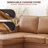 Barton 2 - Piece Reversible Sectional-179743890
